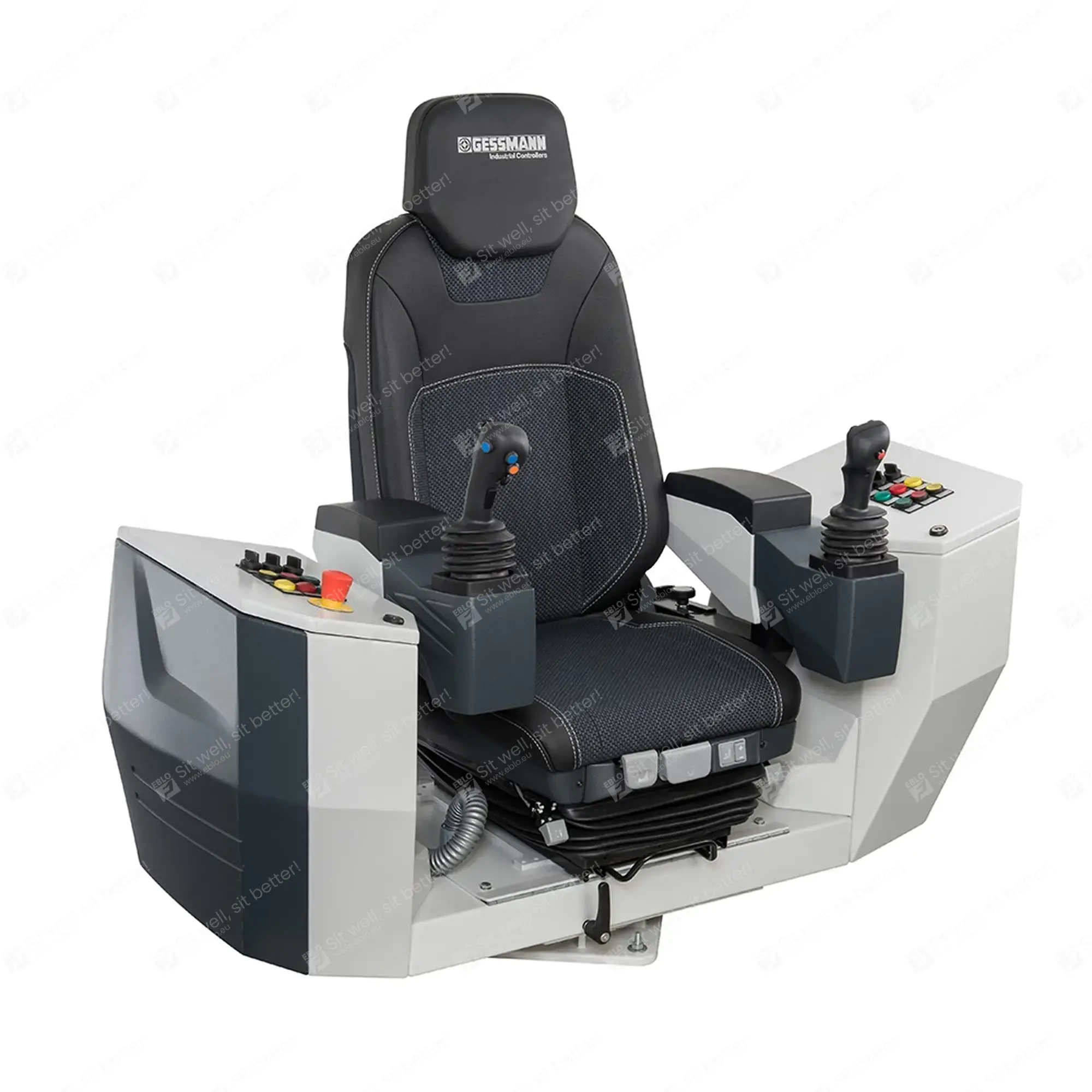 Gessmann KST30 siège tissu/cuir US.290354 Siège de la grue